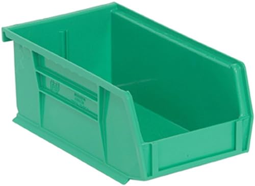 Quantum Storage QUS220 Ultra Stack and Hang Bins - 7-3/8" x 4-1/8" x 3" - 24 Pack