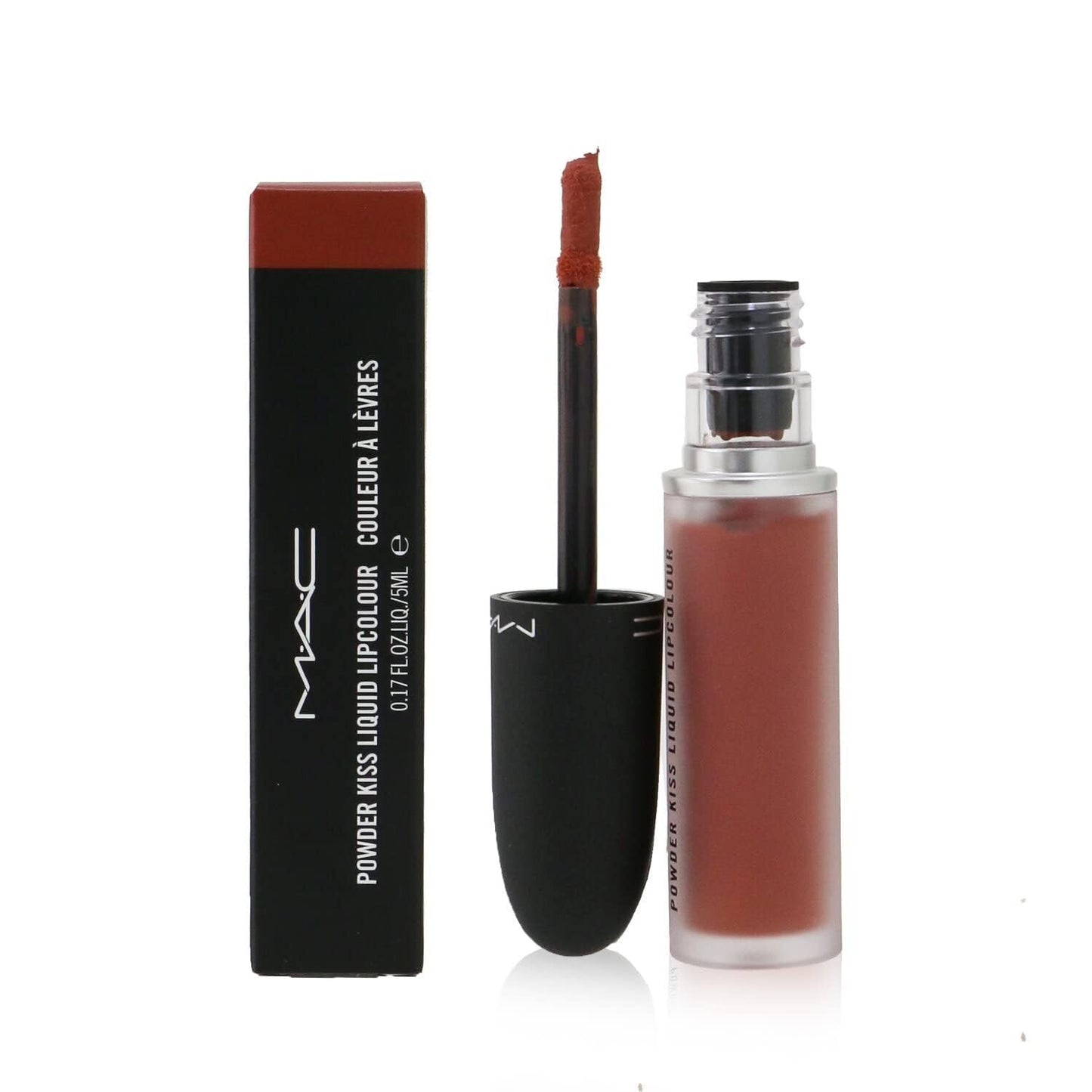 Powder Kiss Liquid Lipcolor - 989 Mull It Over by MAC for Women - 0.17 oz Lipstick
