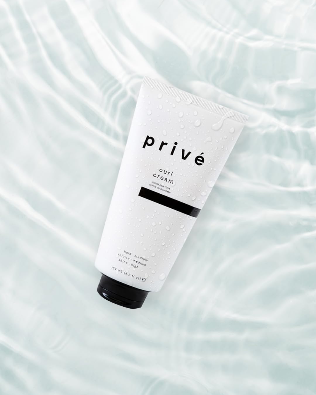 privé curl cream activates and defines lifeless curl/silicone free 175ml / 5.9oz