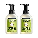 Mrs. MEYER'S CLEAN DAY Foaming Hand Soap, Lemon Verbena Scent, 10 Fl oz (Pack of 2)