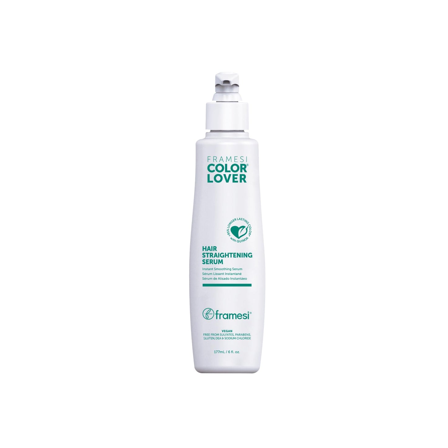 FRAMESI Color Lover Hair Straightening Serum, 6 fl oz