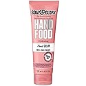 Soap & Glory Hand Food Hand Cream - Almond Oil + Shea Butter Hydrating Cuticle & Hand Moisturizer - Rose & Bergamot Scented Hand Cream for Dry Hands