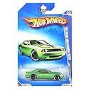 Hot Wheels 2009 Muscle Mania Green 2008 Dodge Challenger SRT8 1:64 Scale
