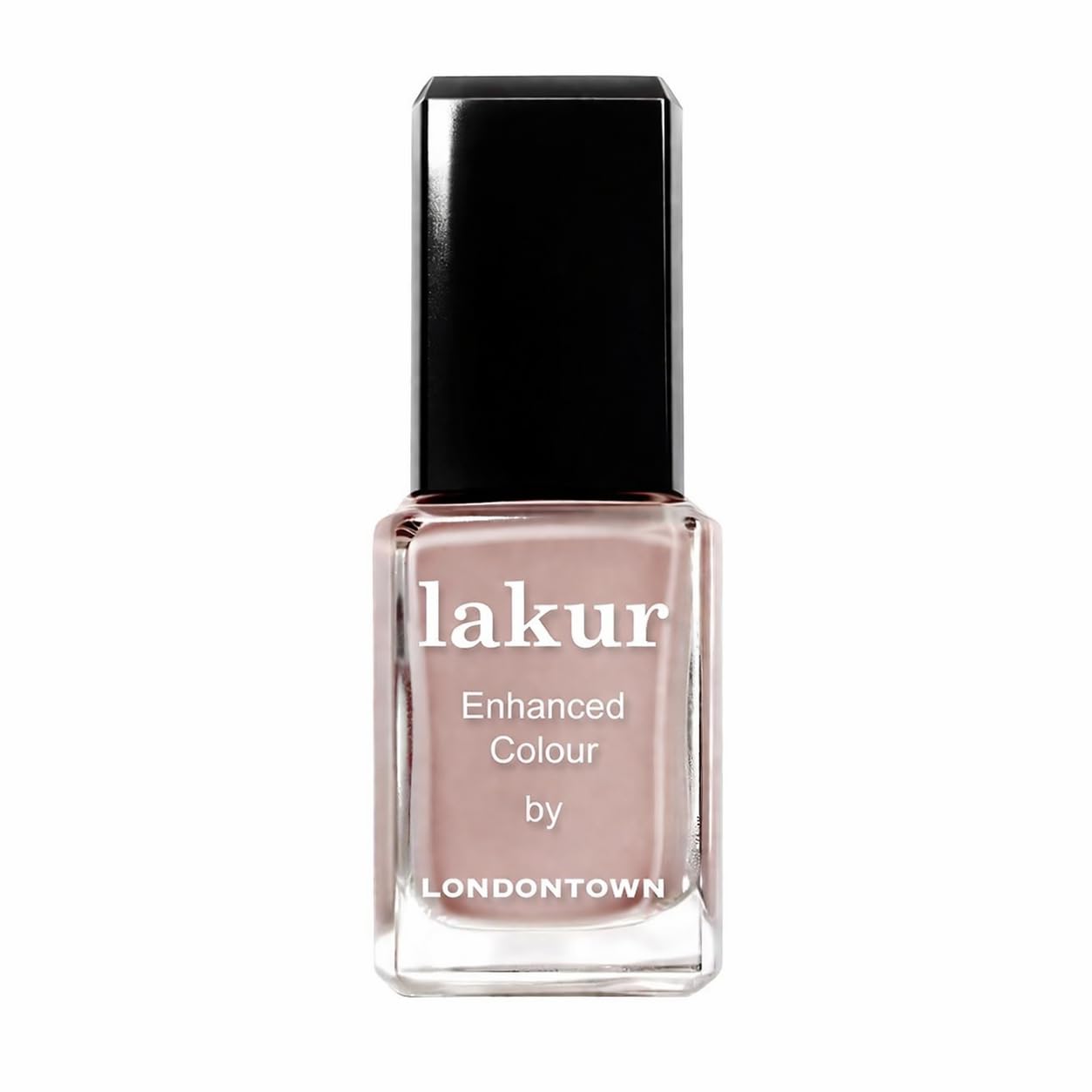 LONDONTOWN Lakur Nail Polish - Nude & Brown Shades, Rose Latte, 0.4 Fl Oz, Long-Lasting, Streak-Free, Chip-Resistant | 21+ Free Non-Toxic Vegan Nail Beauty & Personal Care LONDONTOWN