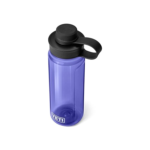YETI Yonder 750 ml/25 oz Water Bottle with Yonder Tether Cap, Ultramarine Violet