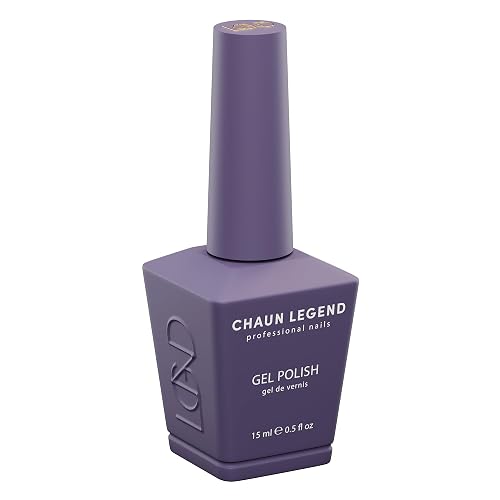 Chaun Legend UV Gel Nail Polish, 0.5 Ounce Long Lasting Salon Quality, Bubble Free Professional Manicures, Quick Dry High Shine, Plumsicle LG5070 Beauty & Personal Care Chaun Legend Professional Nails