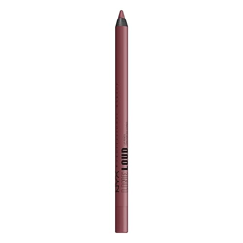 NYX PROFESSIONAL MAKEUP Line Loud Lip Liner, Longwear and Pigmented Lip Pencil with Jojoba Oil & Vitamin E - Magic Maker (Midtone Bright Orange)