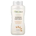 MILD BY NATURE Nourishing Body Wash Gentle Cleanser with Shea Butter, Coconut Oil, & Chamomile - Cruelty Free - No Sulfates, Parabens, or Phthalates