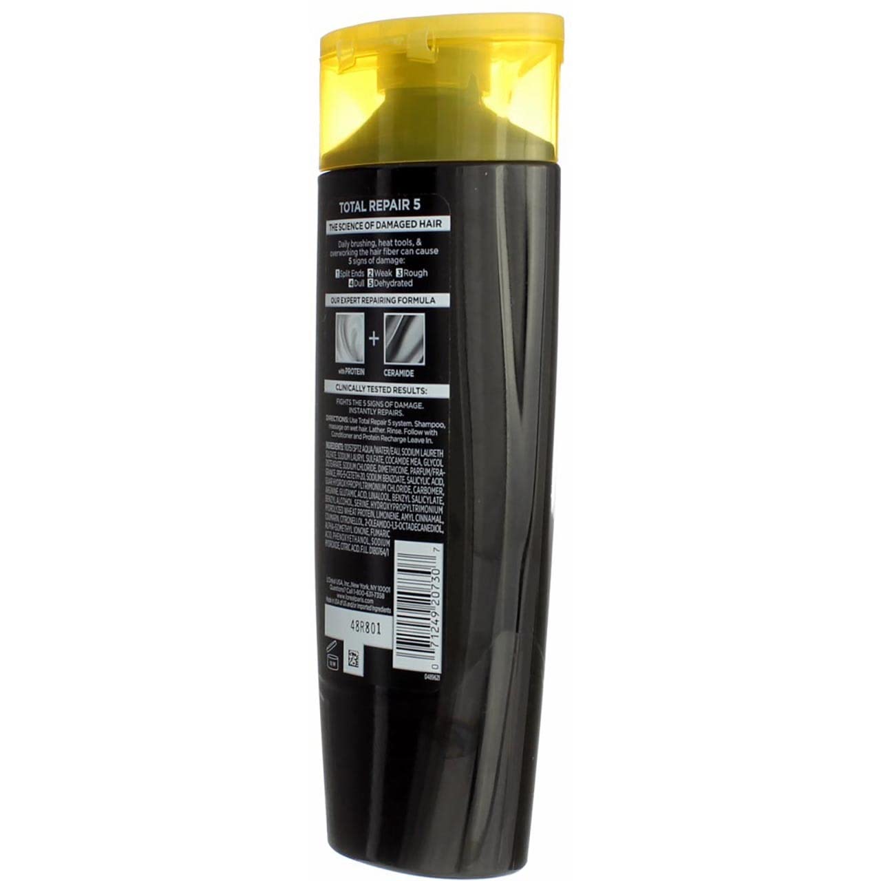 L'Oreal Paris Elvive Total Repair 5 Repairing Shampoo, 12.6 fl oz (4 pack) (Bundle)