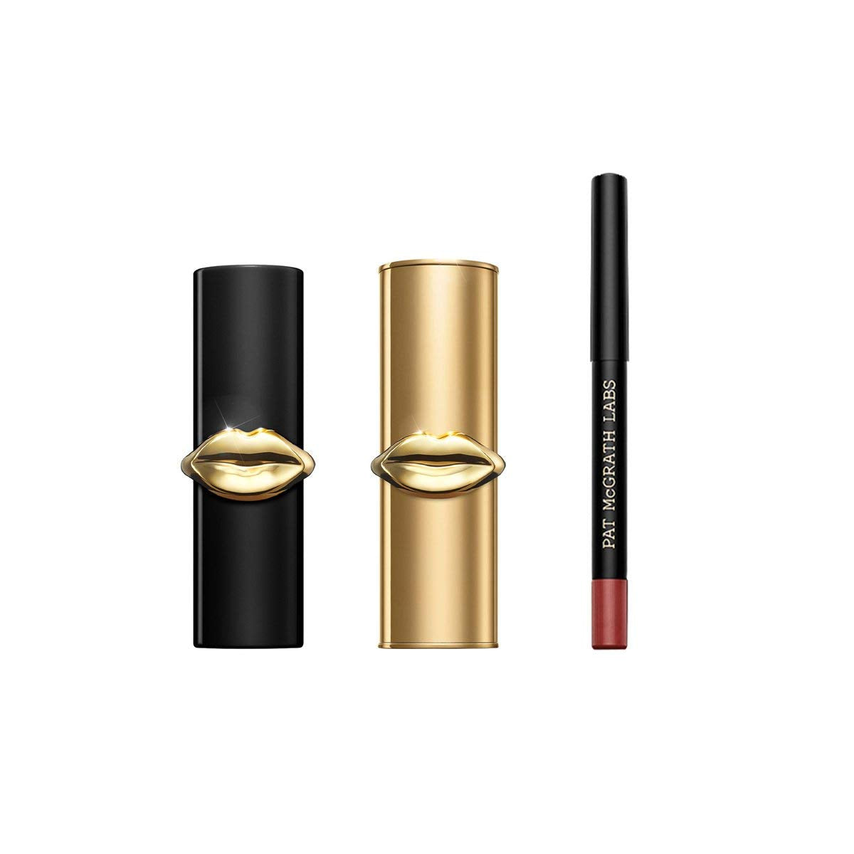 Pat Mcgrath Femmebot Fetish Lip Travel Size Trio Holiday Limited Edition Includes - Mini Mattetrance Lipstick, Clear Mini Lip Fetish Lip Balm, Mini