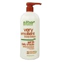Alba Botanica Lotion Emollient Spf 15