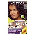 Garnier Nourishing Hair Color Creme, P1 Deepest Intense Purple, 2 Pack