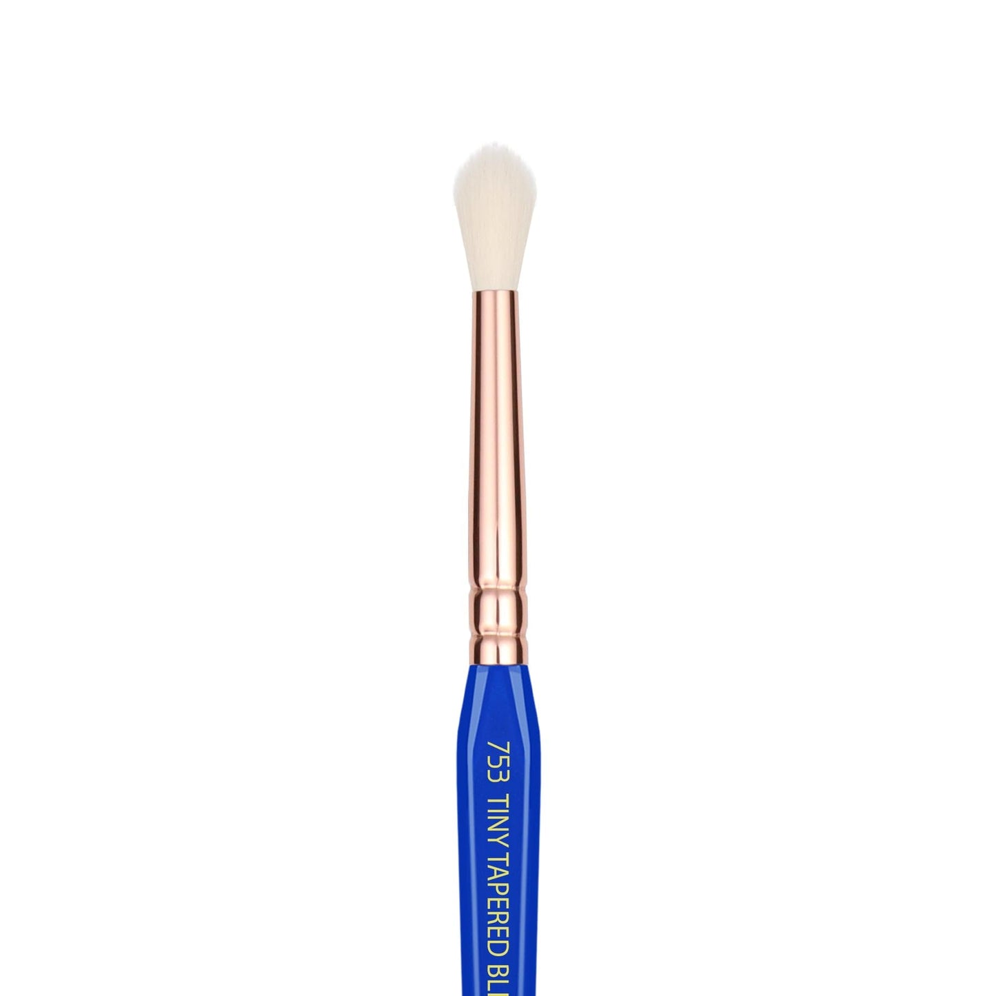Bdellium Tools Professional Makeup Brush - Golden Triangle 753 Tiny Tapered Blender - With All-Vegan Synthetic Fibers, For Crafting Detailed Eye Looks