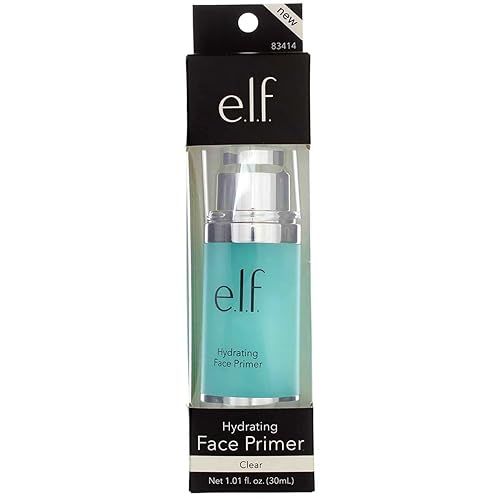 e.l.f. Hydrating Face Primer, Clear, 83414, 1.01 fl oz (3 Pack) (Bundle)