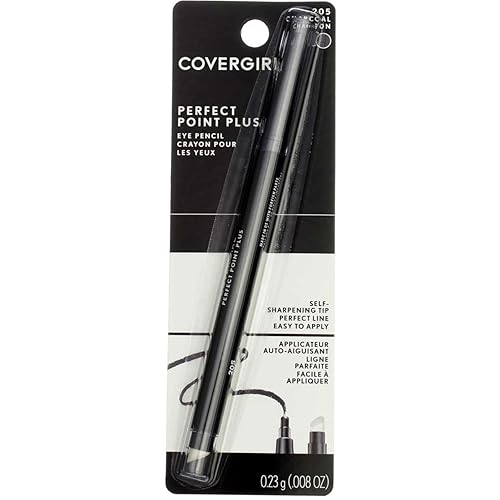 COVERGIRL Eyeliner Charcoal Self Sharpening Pencil (Pack of 5)