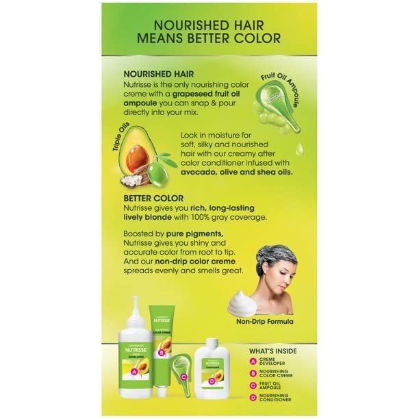 Garnier Nutrisse Haircolor, 73 Dark Golden Blonde 1 ea (Pack of 2)