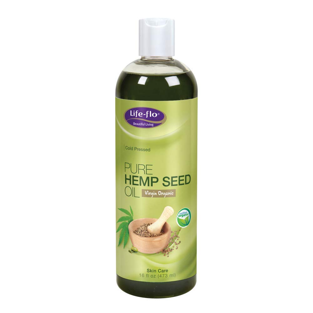 LIFE-FLO Carrier Oil 16oz (Pure Hempseed Oil)