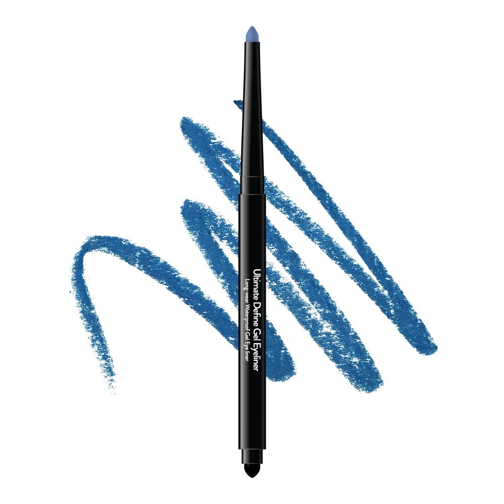 Sistar Ultimate Define Gel Eyeliner Pen Long Lasting Smudge Free Smooth Application Waterproof Liner (Midnight Blue)
