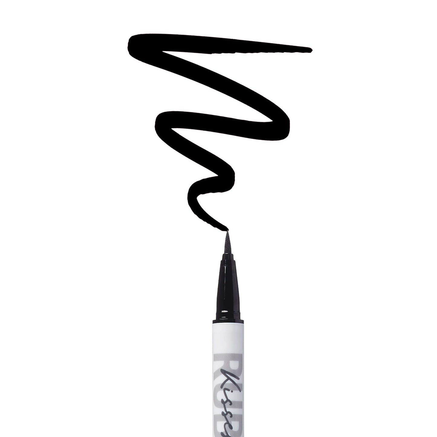Ruby Kisses Party Proof Eyeliner, Pastel Colors Premium Felt-tip Waterproof Long-lasting Eyeliner (Pitch Black)