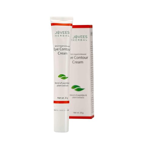 Jovees Eye Contour Cream with Hazel & Almond Remove Dark Circles & Puffiness 20gm by Jovees