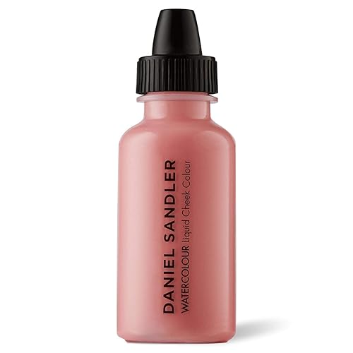 Daniel Sandler Watercolor Liquid Blush - Buildable, Blendable & Long-Lasting Liquid Blush for Cheeks, Lips, & Eyes - Lightweight & Water Resistant