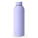 NOBL Stainless Steel Water Bottle,17 oz, 500 ml, Double Wall Vacuum Insulation, Sealed Bottle Keeps Drinks Cold 24 Hrs & Hot 12 Hrs, Leak Proof, Fits