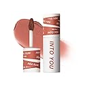INTO YOU Matte Nude Lipstick for Women, Waterproof Liquid Lipstick Long Lasting Makeup with Lightweight Mud Texture, Dual-use for Lips and Cheek