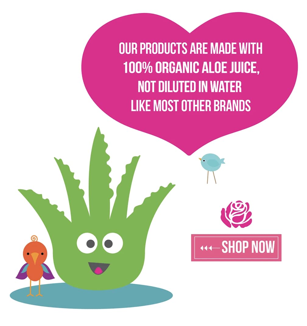 Hair Gel for Kids | Light Hold | Chemical Free | Made with Organic Aloe Vera and Vitamins | Safe on Babies, Toddlers, Men and Women | Always Paraben
