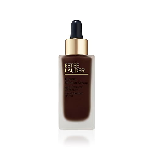 Estée Lauder Futurist Skin Tint Serum Foundation SPF 20 with Glycerin, 1.0 Fl Oz, 8N2 Rich Espresso