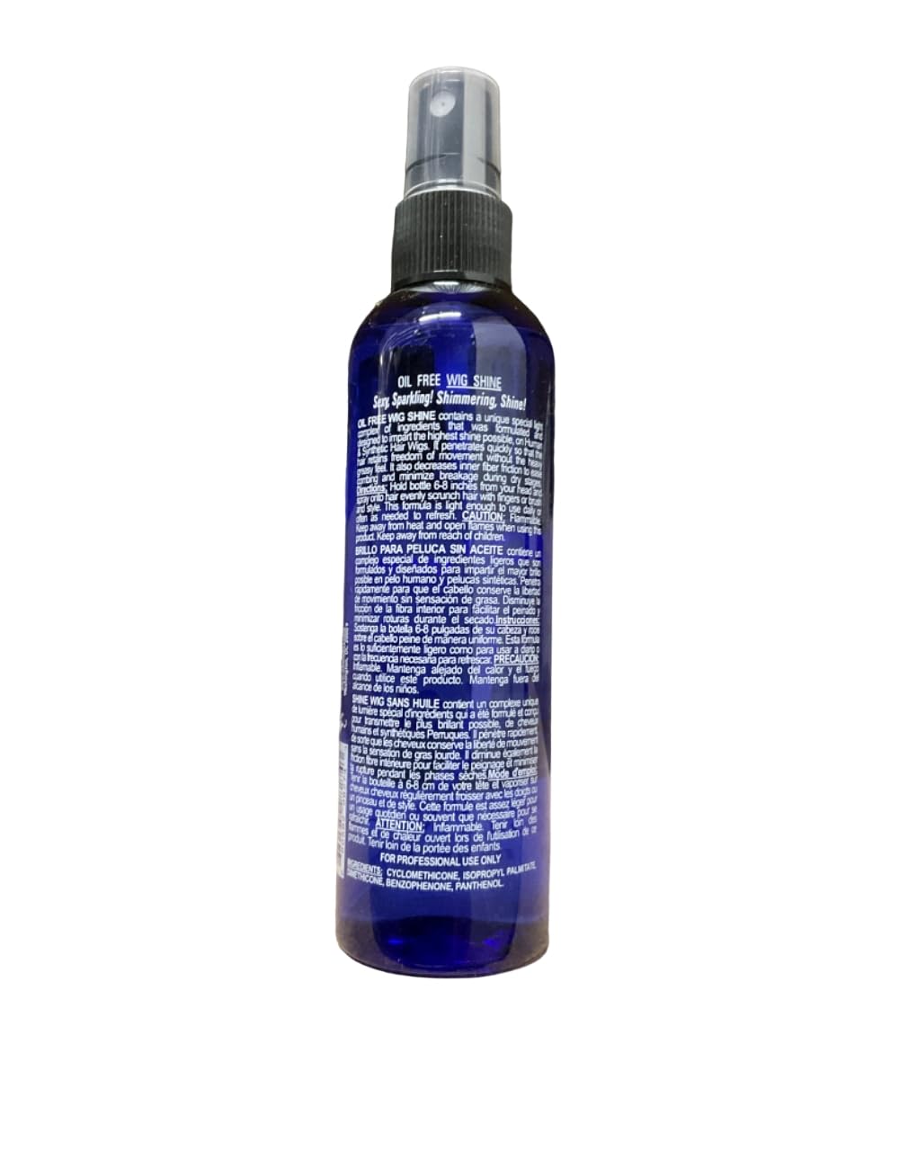 Bonfi Natural Oil Free Wig Shine Spray 4 Oz