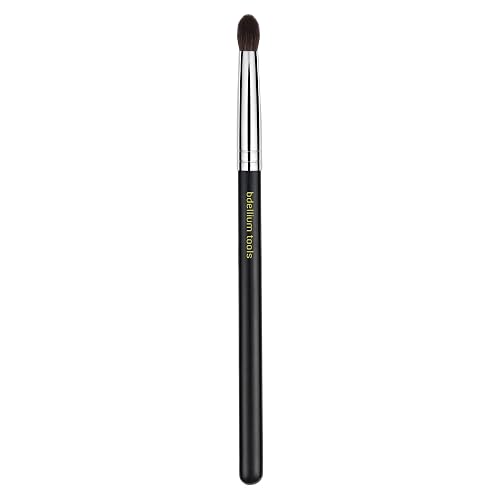 Bdellium Tools Professional Makeup Brush - Maestro Series 781 Crease - With Mix of Soft Synthetic & Natural Fibers, For Eye Crease (Black, 1pc)