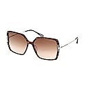 Tom Ford JOANNA FT 1039 Dark Havana/Brown Shaded 59/15/140 women Sunglasses