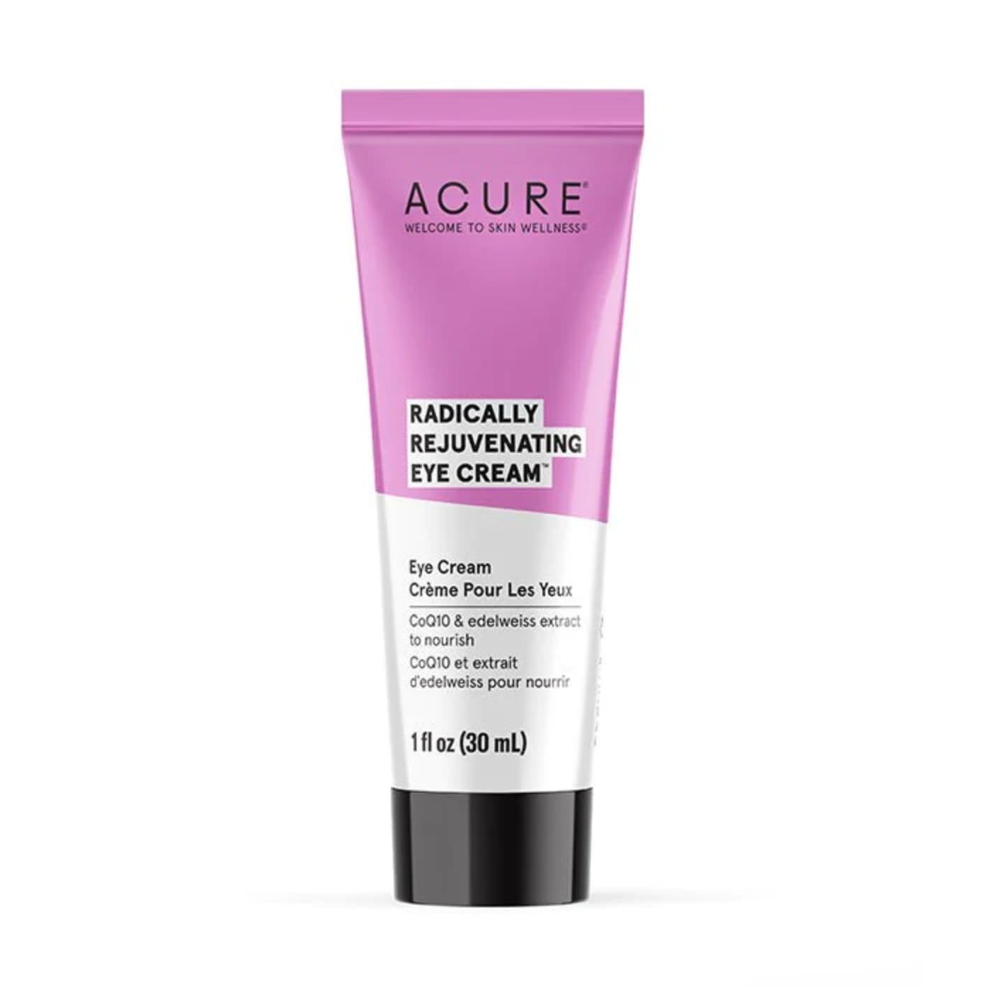 Acure Radically Rejuvenating Eye Cream - Under Eye Cream for Dark Circles & Wrinkles, Firming & Hydrating Treatment to Brighten, Anti Aging
