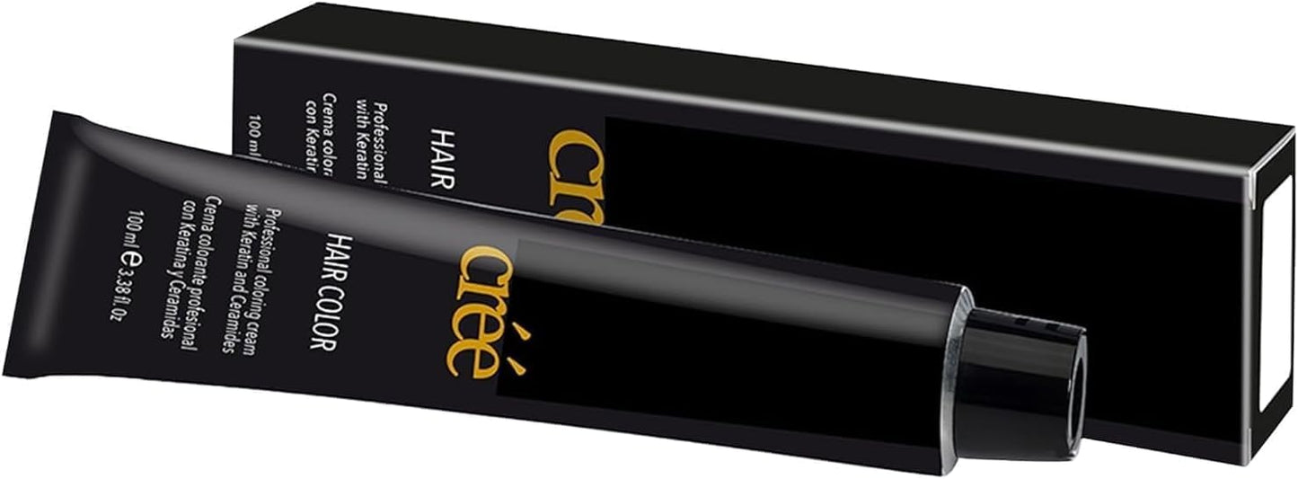 Cree Professional 7.01 - Cold Blond Permanent Hair Color - Long Lasting, Rich Vibrant - Gray Coverage 100ml - 3.4 fl.oz.