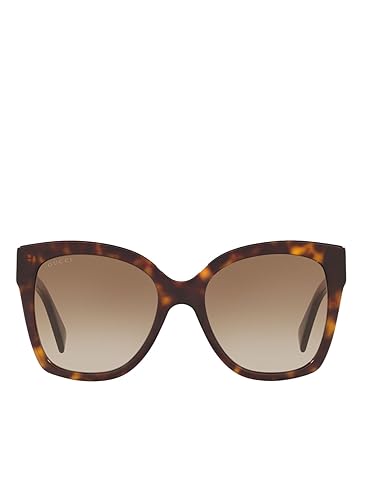 Gucci Brown Shaded Butterfly Ladies Sunglasses GG0459S 002 54