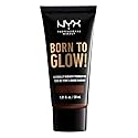 NYX PROFESSIONAL MAKEUP Born To Glow Naturally Radiant Foundation, Medium Coverage - Deep Espresso