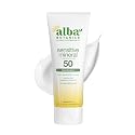Alba Botanica Sensitive Mineral Sunscreen Lotion SPF 50, 3 Oz