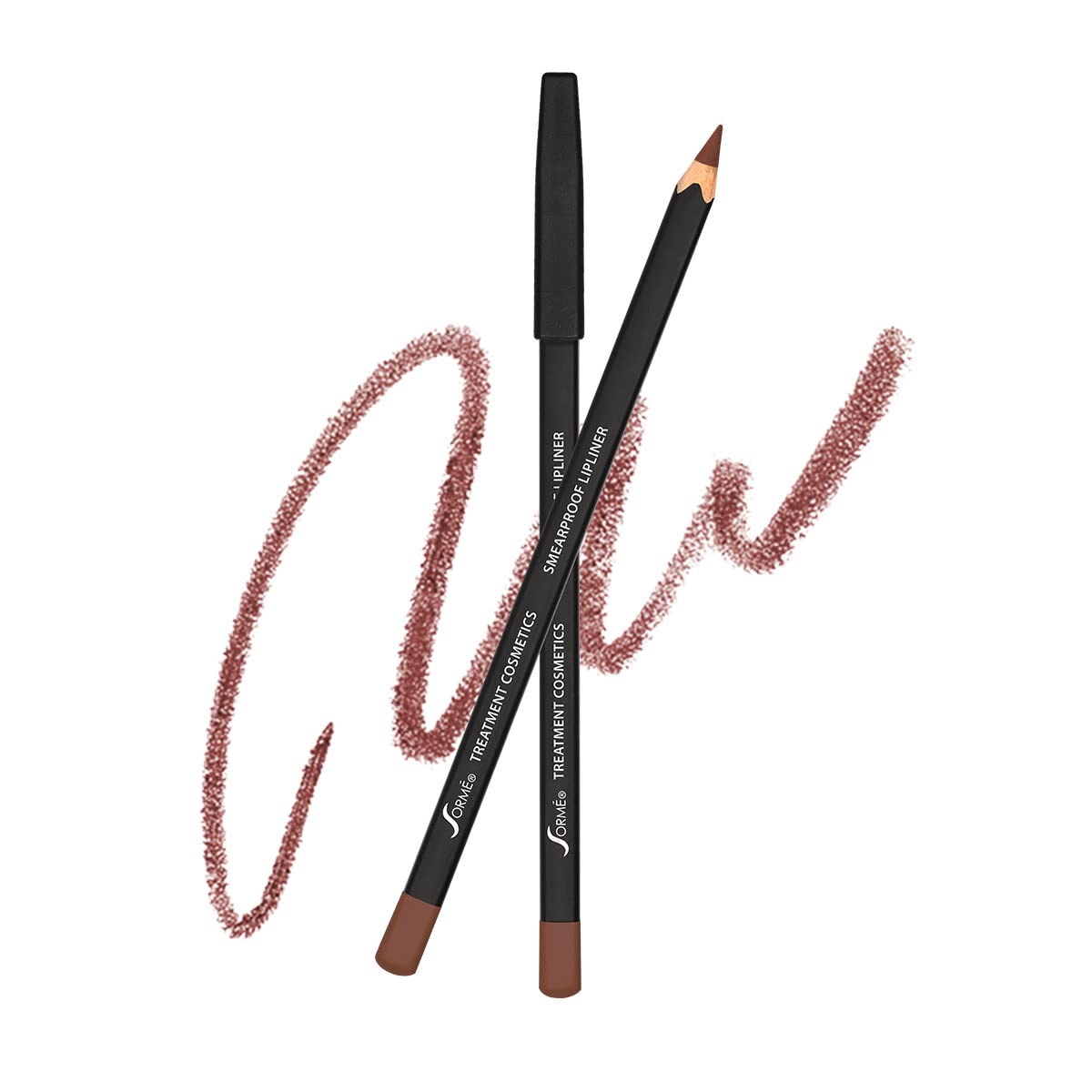 Sorme Waterproof Lip Liner - Non-splintering Smearproof Lip Liner - Revitalizing with Lecithin, Vitamins C and E