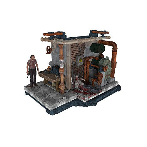 McFarlane Toys Construction Sets, The Walking Dead TV Prison Boiler Room, Play Set