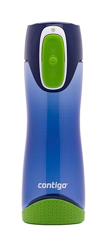 Contigo Swish Autoseal Water Bottle, Large BPA Free Drinking Bottle, Leakproof Gym Bottle, Ideal for Sports, Running, Bike, Running, Hiking, 500 ml