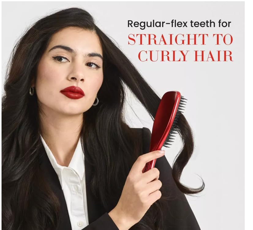 Tangle Teezer x Devil Wears Prada Ultimate Detangler Brush, Red Metallic Beauty and Personal Care TANGLE TEEZER