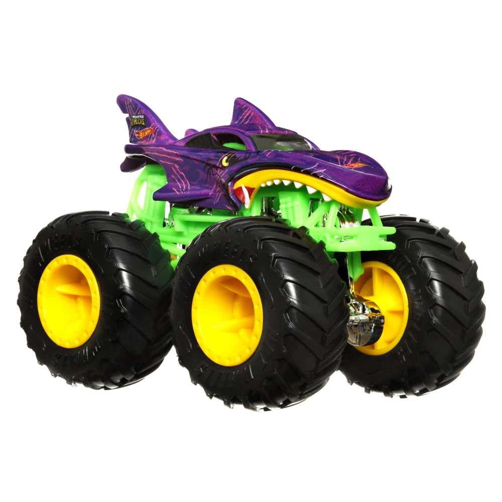 Hot Wheels Monster Trucks Color Shifters Shark Wreak 2023
