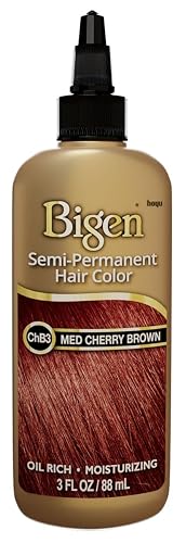 Bigen Semi-Permanent Haircolor #Chb3 Medium Cherry Brwn 3 Ounce (Pack of 3)