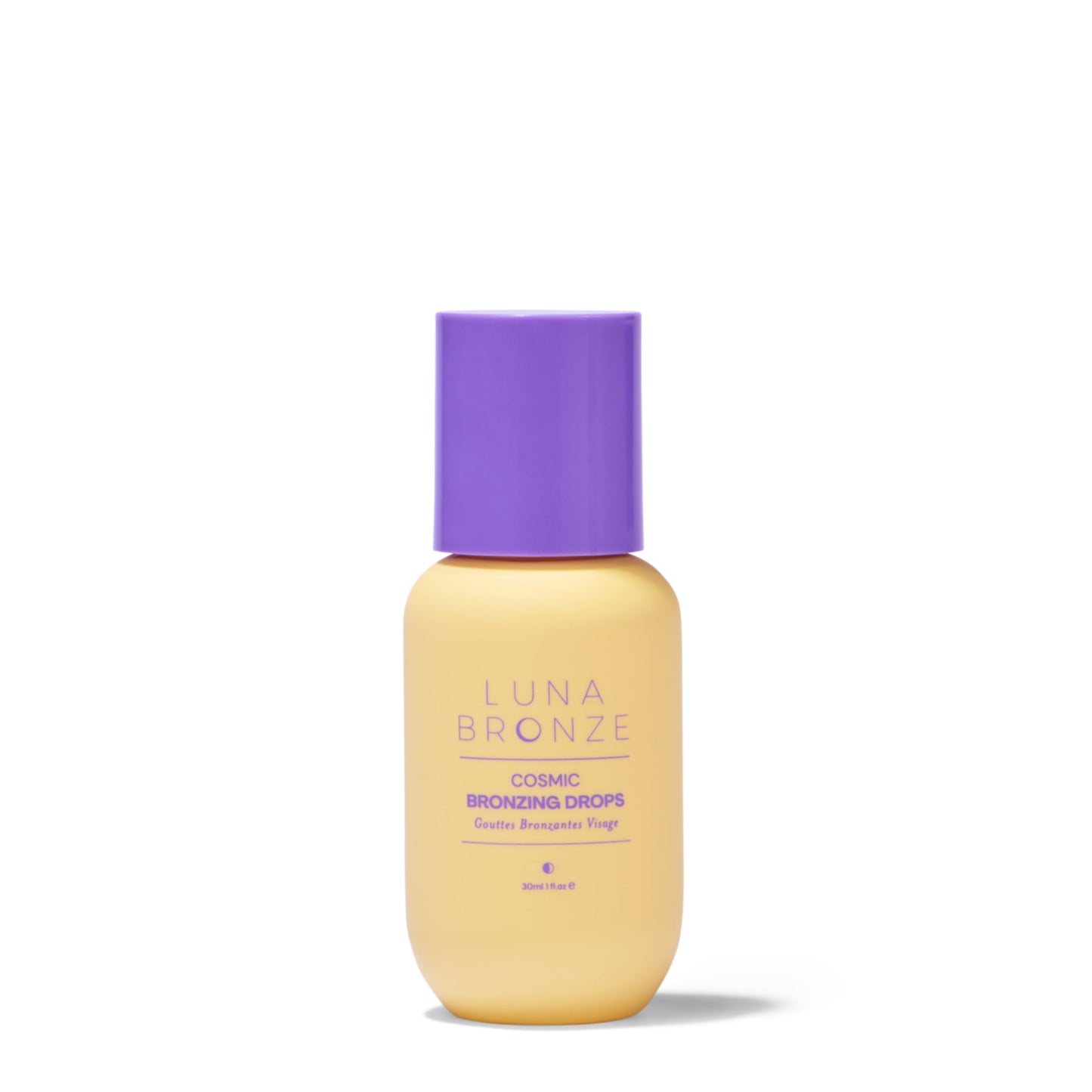 Luna Bronze Cosmic Bronzing Drops | Liquid Bronzer and Illuminator for Face and Body | Hydrating, Washable, Non-Greasy with Hyaluronic Acid and Shea