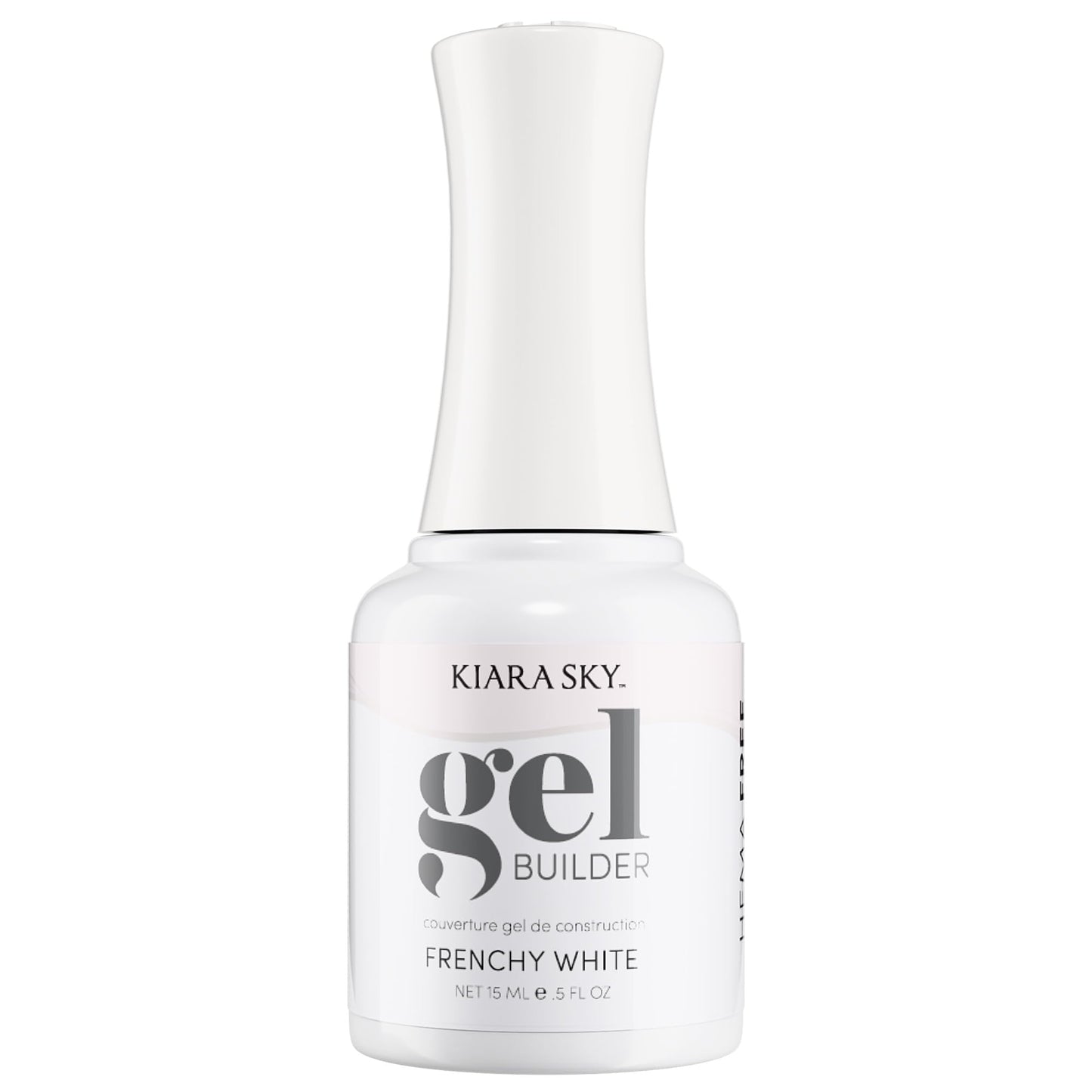 KIARA SKY Hema-Free Builder Nail Gel, Frenchy White, 0.5 Fl oz Beauty & Personal Care KIARA SKY