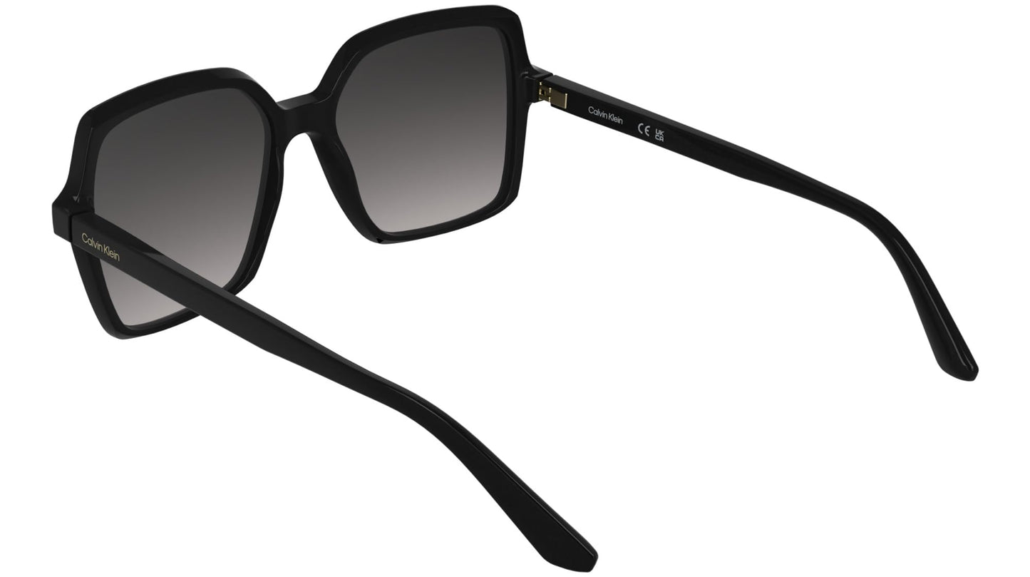 Calvin Klein Women's Sunglasses CK25537S - Black with Gradient Smoke Lens