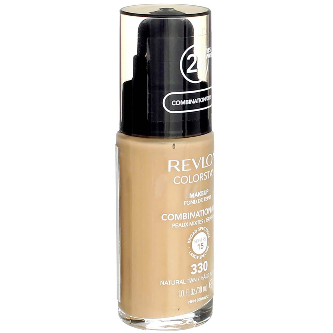 Revlon Colorstay Makeup for Combination/Oily Skin SPF 15, Natural Tan, 1 Fluid Ounce