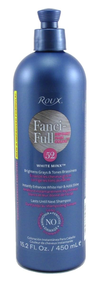 Roux Fanci-Full Rinse #52 White Minx 15.2 Ounce (Pack of 3)