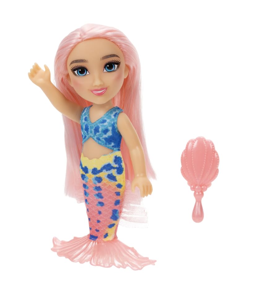 Disney The Little Mermaid Caspia 6" Petite Doll with Hair Comb