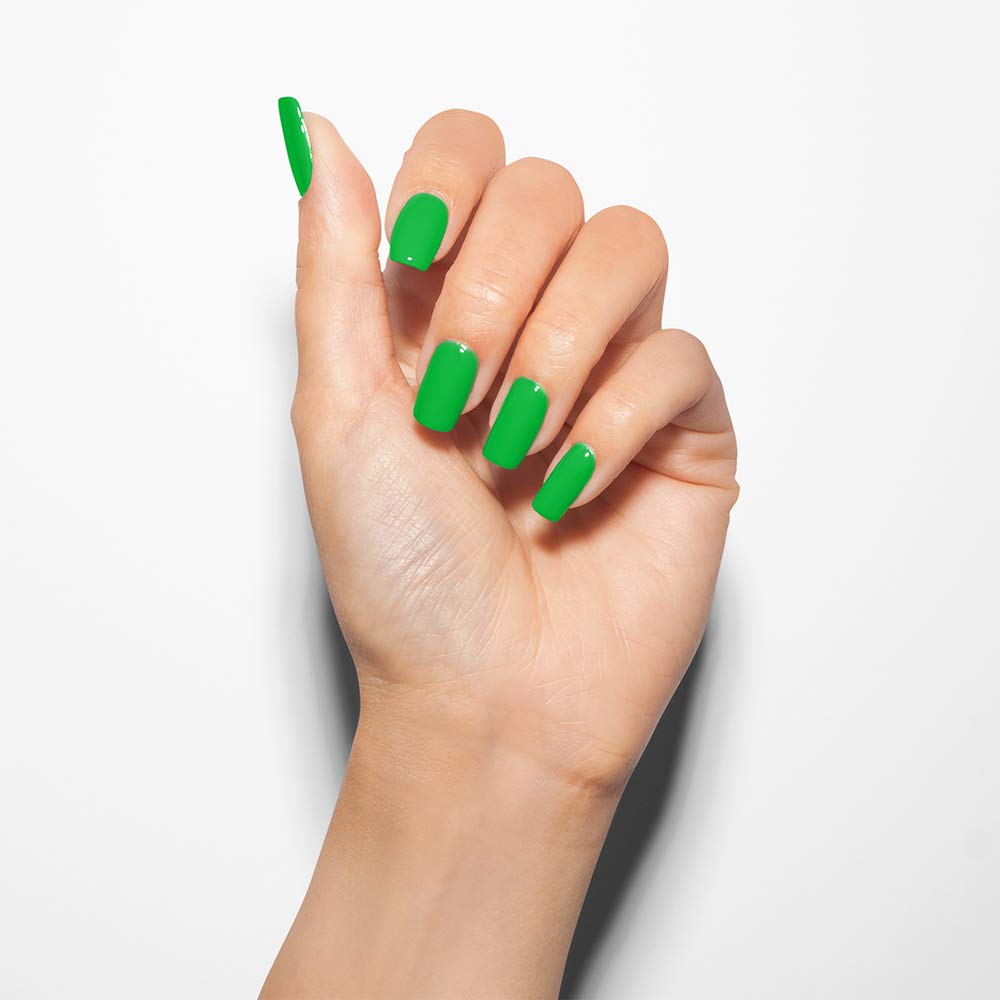 Morgan Taylor Nail Lacquer (Go For The Glow) Lime Green Professional Lacquer, Vibrant, Chip-Resistant, Fast-Drying, Long-Lasting, High-Shine, Perfect Beauty & Personal Care Morgan Taylor